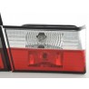 Rear lights BMW 5 Series Limo type E34 88 94 clear red
