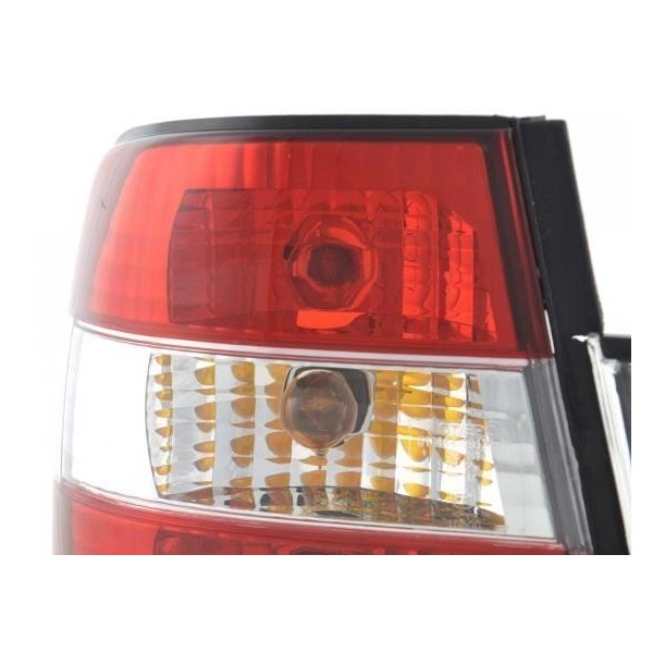 Rear lights BMW 5 Series Limo type E34 88 94 clear red