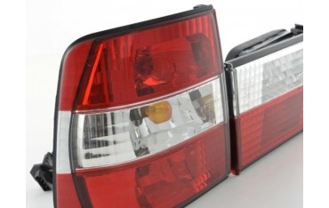 Rear lights BMW 5 Series Limo type E34 88 94 clear red