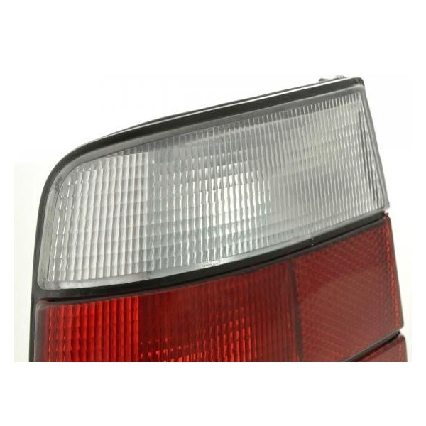 Taillights BMW 5 Series Limo type E34 88 94 white red