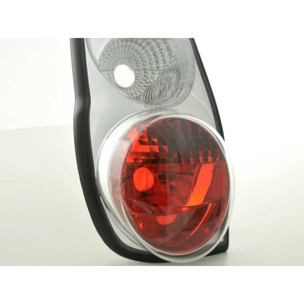 Taillights set Fiat Punto type 176 93 99 chrome
