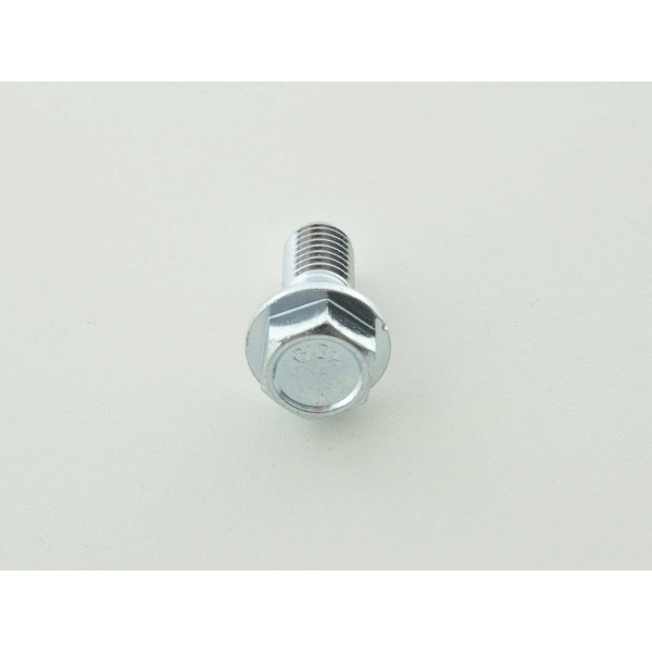 Single wheel bolt shaft length 21mm tapered collar short head silver M12x175