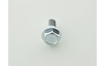 Single wheel bolt shaft length 21mm tapered collar short head silver M12x175