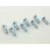 Wheel bolt set 8 pcs Shank length 25mm tapered collar short head M14x15x25
