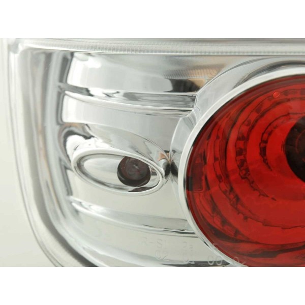 Taillights set Fiat Seicento type 187 98 07 chrome