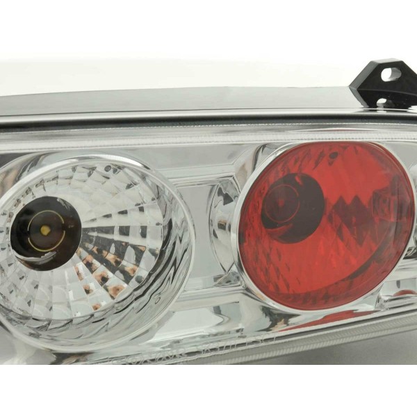 Taillights set Fiat Seicento type 187 98 07 chrome