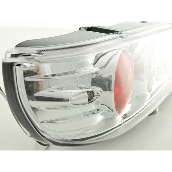 Taillights set Fiat Seicento type 187 98 07 chrome