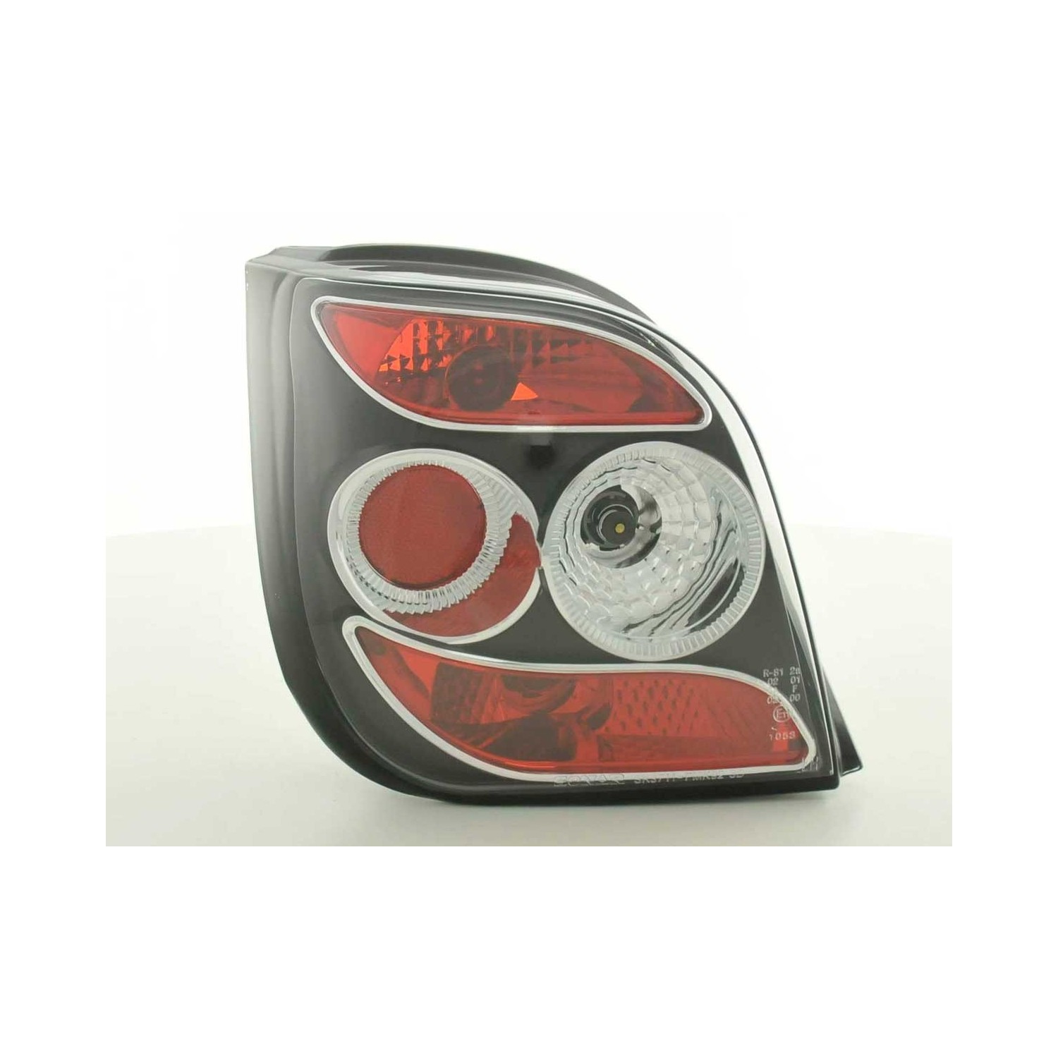 Rear lights set Ford Fiesta 3 door Type MK3 92 95 black