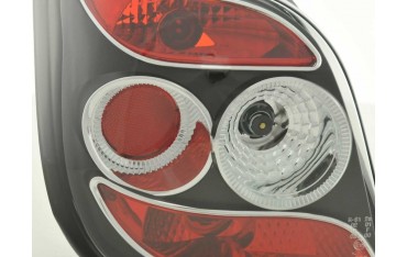 Rear lights set Ford Fiesta 3 door Type MK3 92 95 black