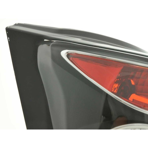 Rear lights set Ford Fiesta 3 door Type MK3 92 95 black