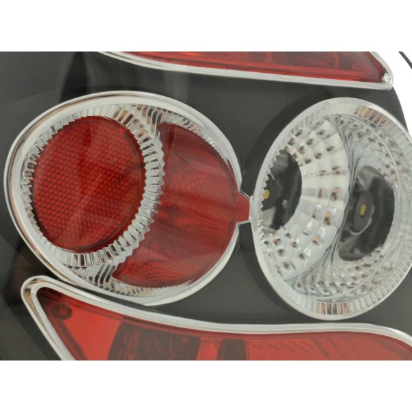 Rear lights set Ford Fiesta 3 door Type MK3 92 95 black
