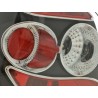 Rear lights set Ford Fiesta 3 door Type MK3 92 95 black