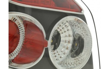Rear lights set Ford Fiesta 3 door Type MK3 92 95 black