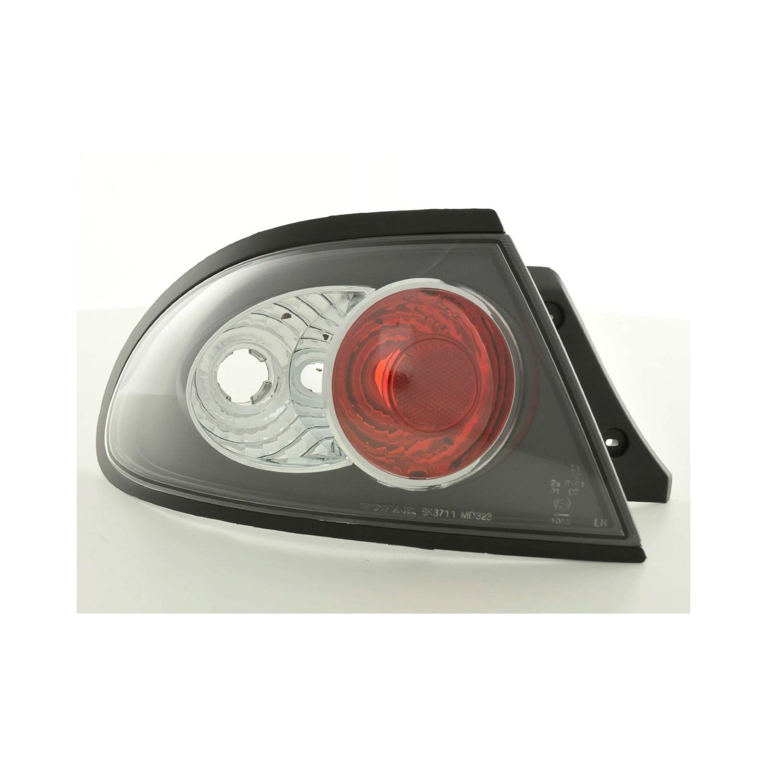 Taillights set Mazda 323F 3 door 4 door Type BG 89 02 black