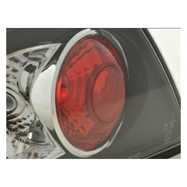 Taillights set Mazda 323F 3 door 4 door Type BG 89 02 black
