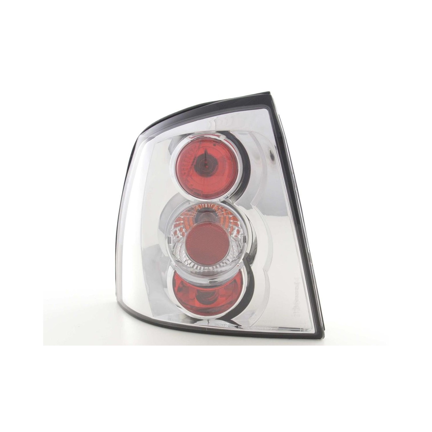 Taillights set Opel Astra G 98 03 chrome