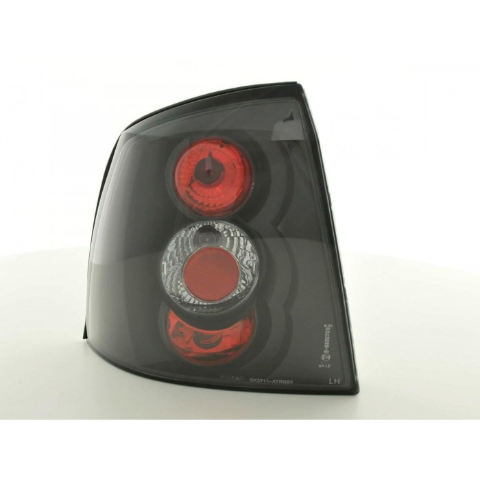 Taillights set Opel Astra G hatchback 3 5 door 98 03 black
