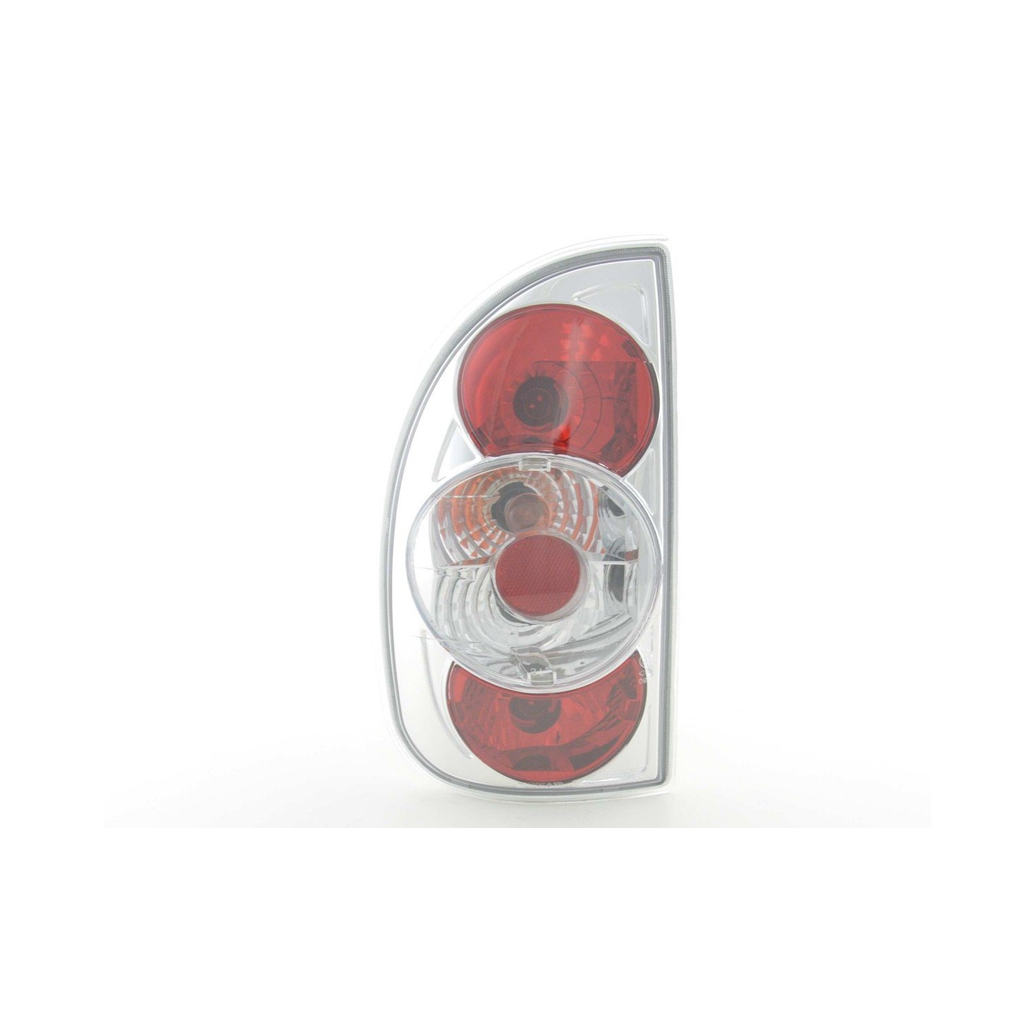 Rear lights set Opel Corsa B 5 door 93 00 chrome