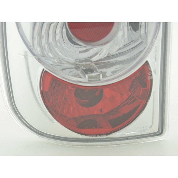 Rear lights set Opel Corsa B 5 door 93 00 chrome