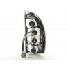 Rear lights set Opel Corsa B 5 door 93 00 chrome