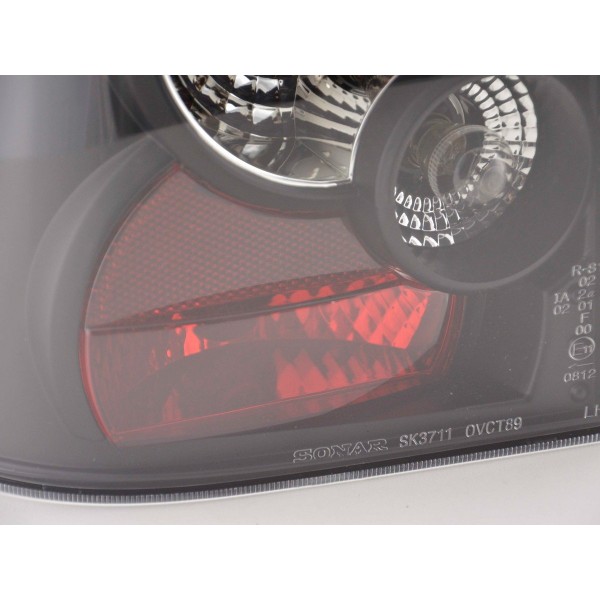 Taillights set Opel Vectra A 89 95 black