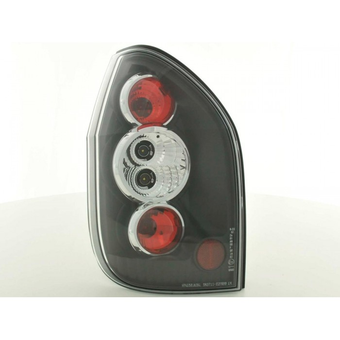 Taillights set Opel Zafira type T98 99 04 black
