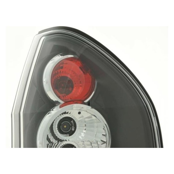 Taillights set Opel Zafira type T98 99 04 black
