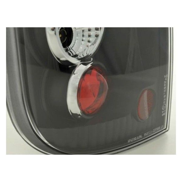 Taillights set Opel Zafira type T98 99 04 black