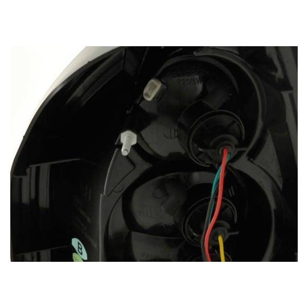 Taillights set Opel Zafira type T98 99 04 black