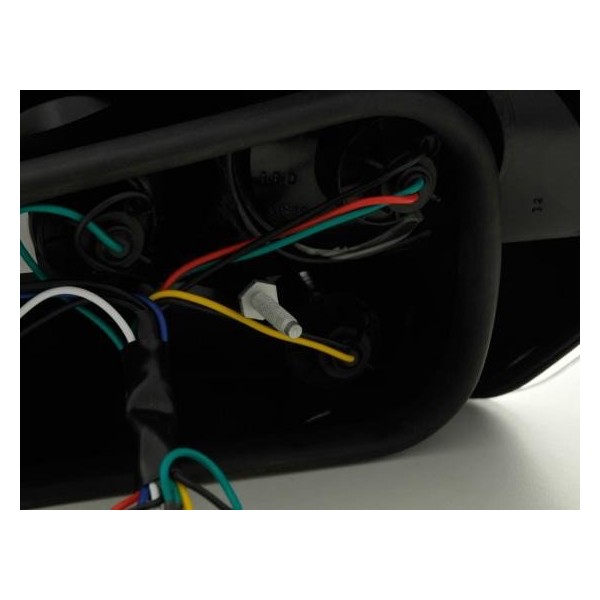 Taillights set Peugeot 306 type 7 93 97 chrome