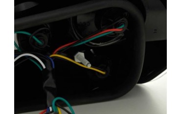 Taillights set Peugeot 306 type 7 93 97 chrome