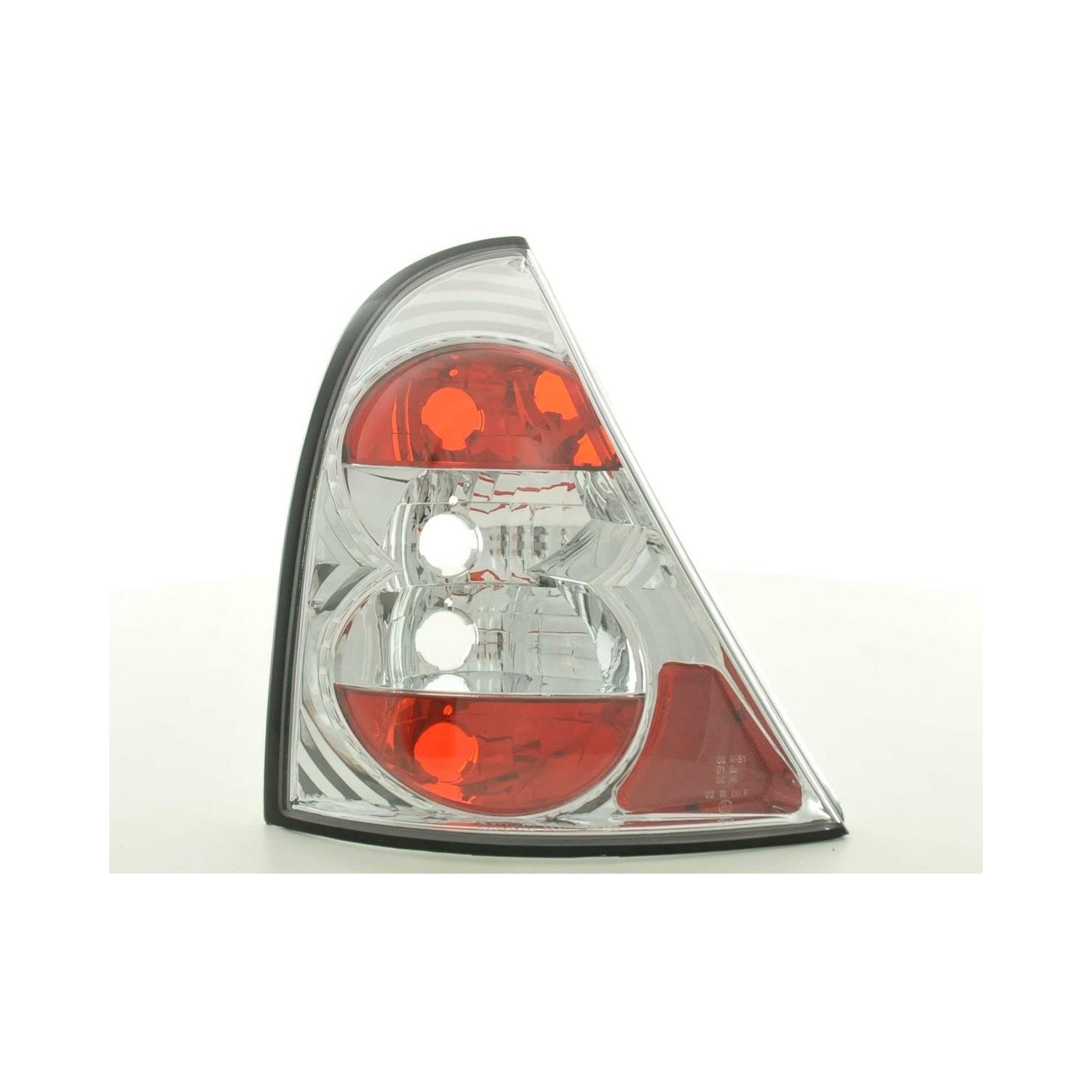 Taillights set Renault Clio type B 98 01 chrome