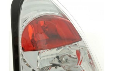 Taillights set Renault Clio type B 98 01 chrome