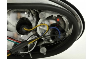 Taillights set Renault Megane 3 door Type DABALAKAEA 99 02 black