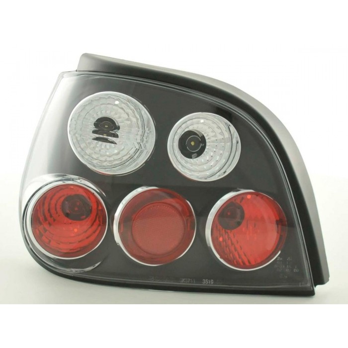 Taillights set Renault Megane 5 door Type DABALAKAEA 99 02 black