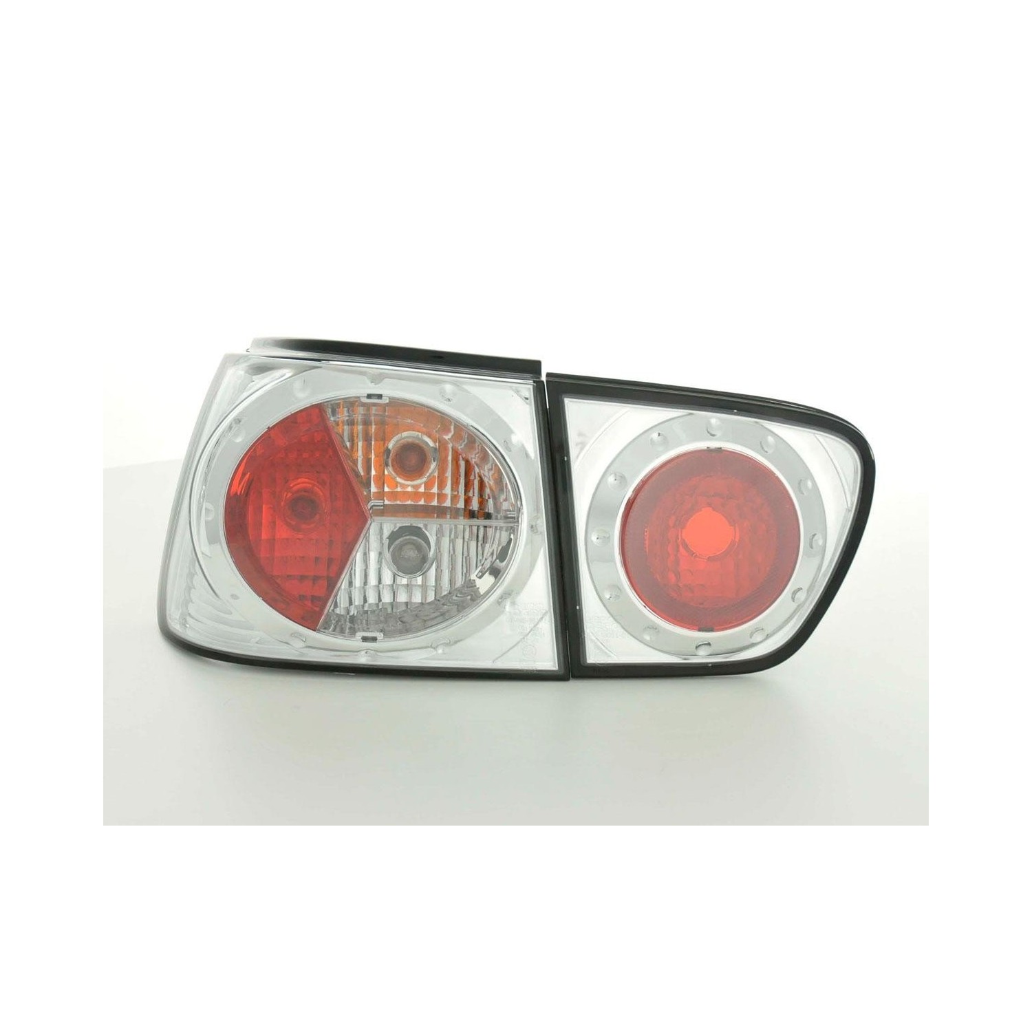 Taillights set Seat Ibiza type 6K 99 02 chrome