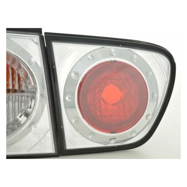 Taillights set Seat Ibiza type 6K 99 02 chrome