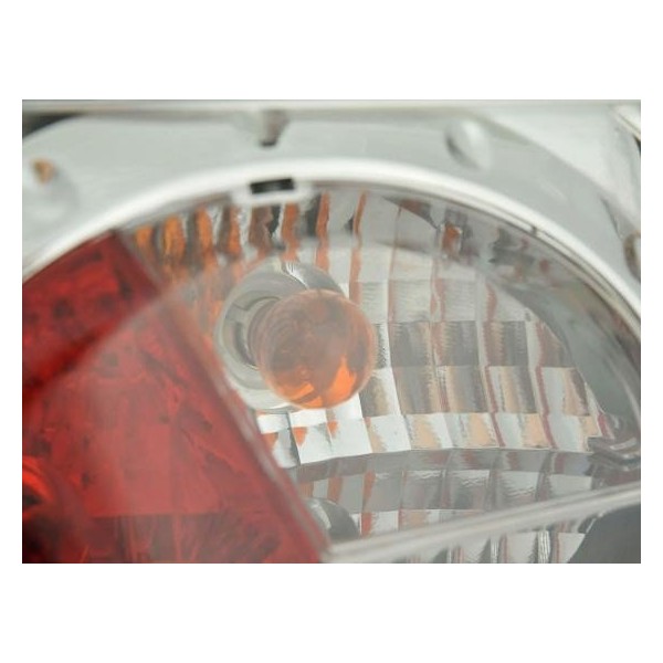 Taillights set Seat Ibiza type 6K 99 02 chrome