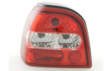 Taillights set VW Golf 3 type 1HXO 92 97 white red