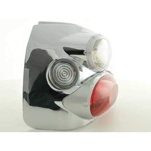 Taillights set VW Golf 3 type 1HXO 92 97 chrome