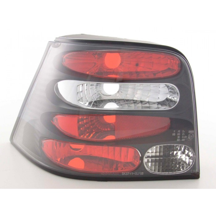 Taillights set VW Golf 4 type 1J 98 02 black