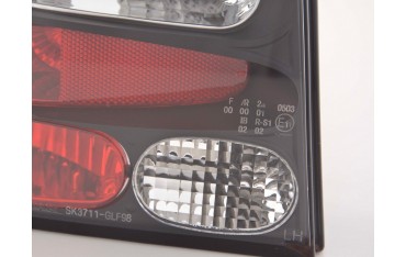 Taillights set VW Golf 4 type 1J 98 02 black