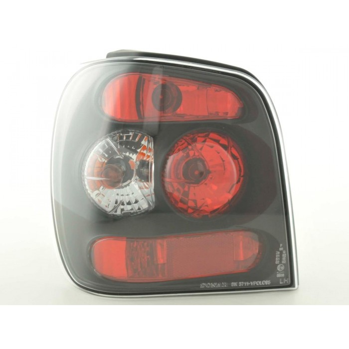 Taillights set VW Polo type 6N 94 99 black