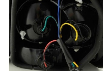 Taillights set VW Polo type 6N 94 99 black