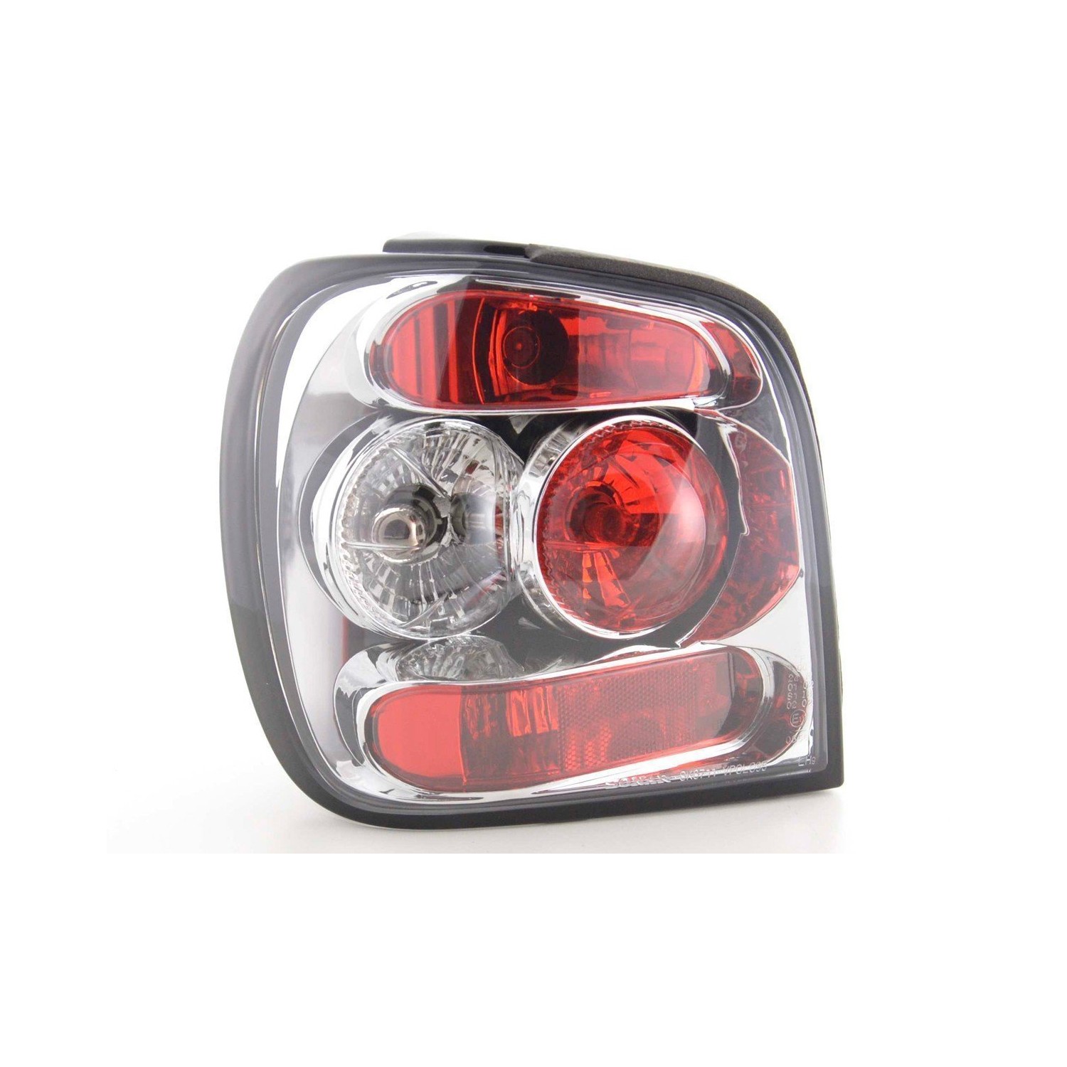 Taillights set VW Polo type 6N2 99 01 chrome