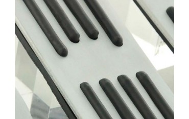 FK aluminum pedals pedal set 4 piece Mercedes Benz C E S class pedal cover car pedals striped design