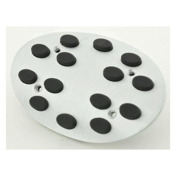 FK aluminum pedals pedal set 3 piece Mini Cooper pedal cover car pedals rubber studs