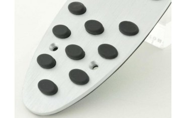 FK aluminum pedals pedal set 3 piece Mini Cooper pedal cover car pedals rubber studs