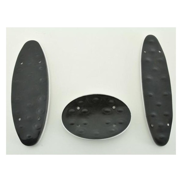 FK aluminum pedals pedal set 3 piece Mini Cooper pedal cover car pedals rubber studs