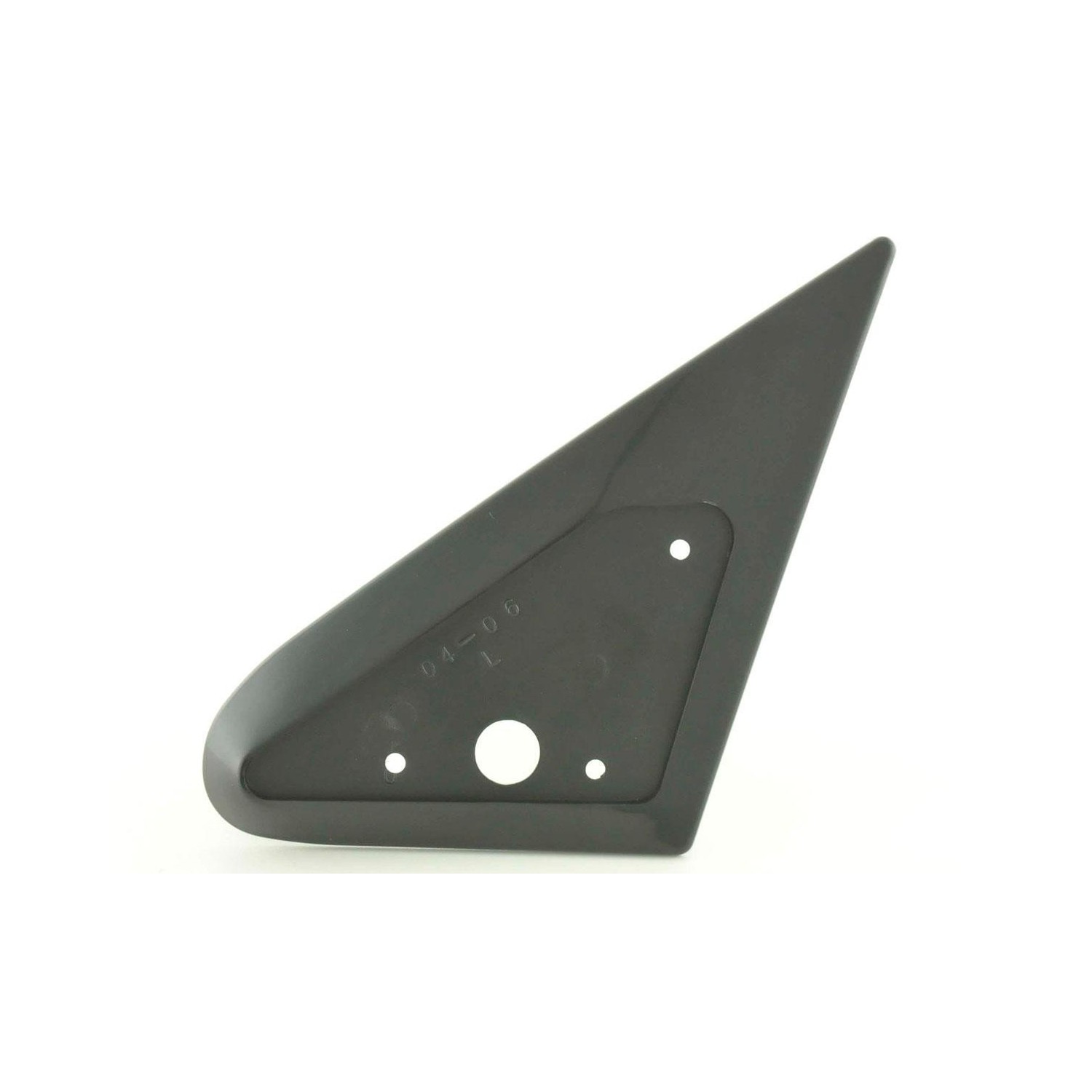 Sports mirror adapter set Peugeot 307 01 07 black mirror adapter
